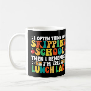 Ich denke oft daran, die Schule zu überspringen Fu Kaffeetasse