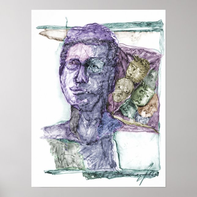 Ich denke poster (Vorne)