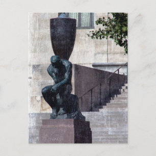 Ich denke über Kansas City nach Postkarte