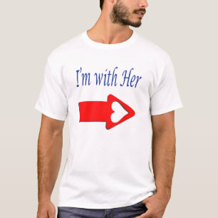 Ich der Männer "bin mit ihrem" T - Shirt