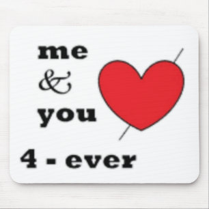 ICH & DICH 4-JE MOUSEPAD