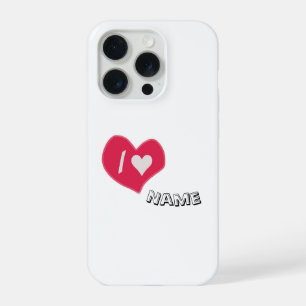 „Ich❤️Dich Herz – Süßes romantisches Geschenkdesig iPhone 15 Pro Hülle