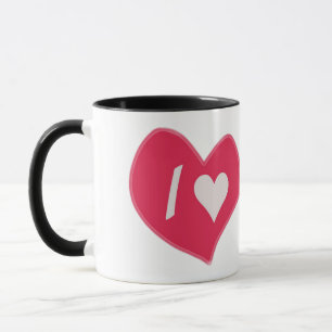 “Ich❤️Dich Herz – Süßes Romantisches Geschenkdesig Tasse