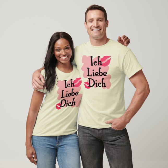 ich dich T-Shirt (Unisex)