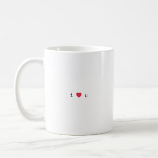 ich ❤️ dich Tasse 