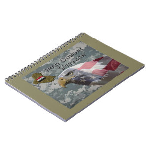 Ich diente - Irag Combat Veteran Notizblock