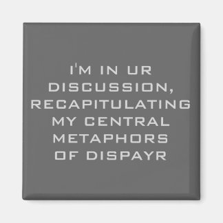 Ich diskutiere magnet