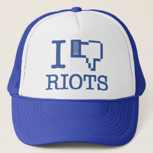 ICH DISKUTIERE RIOTS TRUCKERKAPPE