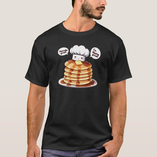 Ich dreh großartig! - Gestaltung des Pancake Day T-Shirt (Vorderseite)