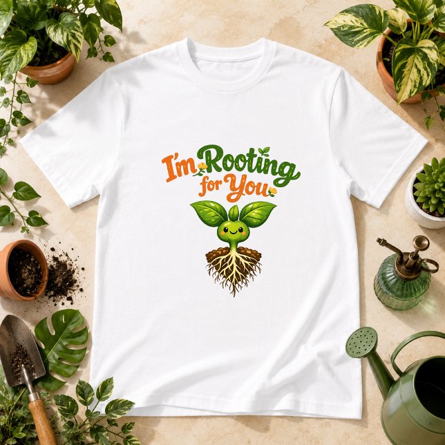 Ich Drücke Dir Die Blätter	 T-Shirt (Von Creator hochgeladen)
