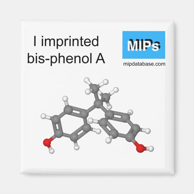 Ich druckte Bisphenol A Magnetkugel und Stock Magnet (Vorne)
