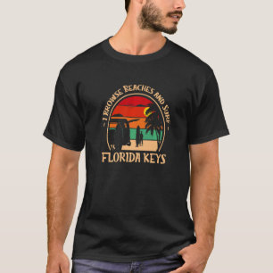 Ich durchsuche Strände und Surfbretter in Florida T-Shirt