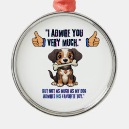 ICH EMPFEHLE DICH SEHR ORNAMENT AUS METALL