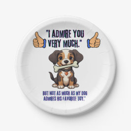 ICH EMPFEHLE DICH SEHR PAPPTELLER