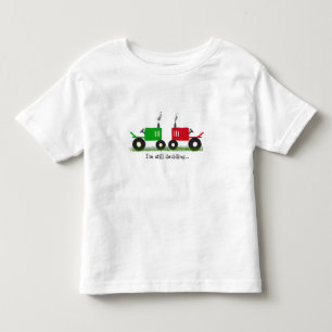 Ich entscheide noch Traktor-Shirt in vielen Größ Kleinkind T-shirt