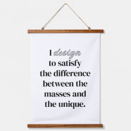 Ich entwerfe Wandteppiche aus Holz