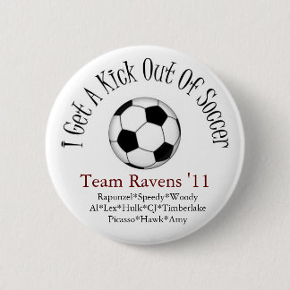 ich erhalte einen Tritt aus Fußball heraus Button