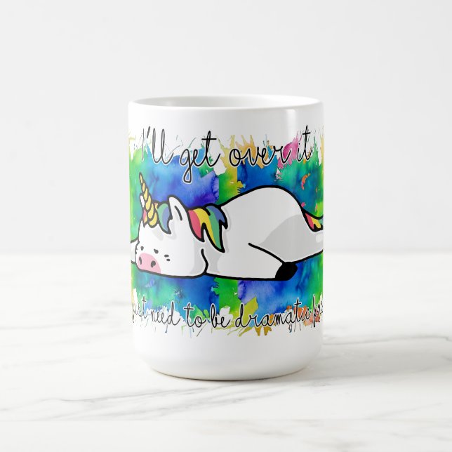 Ich erhalte über es, das ich gerade drastischer kaffeetasse (Mittel)