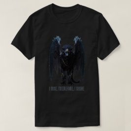 Ich erhebe mich. Deshalb strahle ich 001a T-Shirt