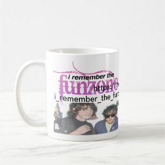 Ich erinnere mich an die Funzone-Tasse Kaffeetasse