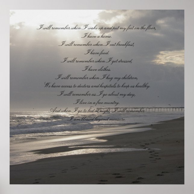 Ich erinnere mich an Poster (Vorne)