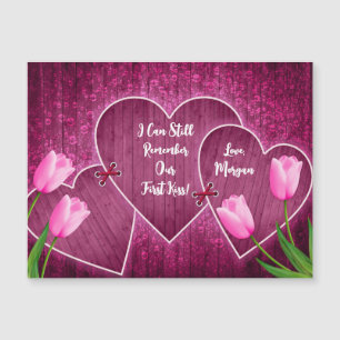 Ich erinnere mich an unseren ersten Kuss oder Ihre Magnetkarte