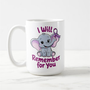 Ich erinnere mich für Sie an die Niedliche Elefant Kaffeetasse