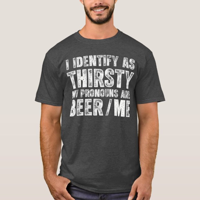 Ich erkenne, dass meine Pronomen BerMe Vinta sind. T-Shirt (Vorderseite)