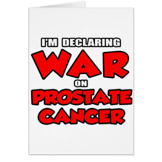Ich erkläre den Krieg gegen Prostatakrebs