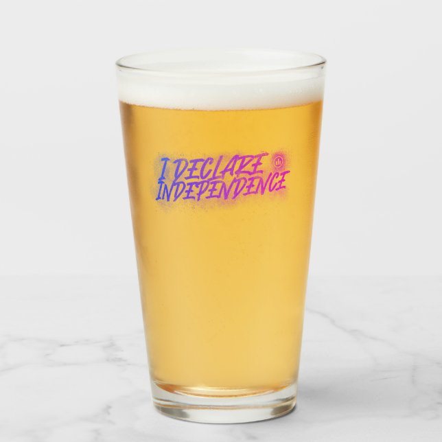 Ich erkläre die Unabhängigkeit des unabhängigen Ze Glas (Vorne (Gefüllt))