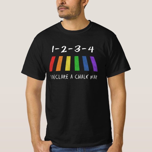 Ich erkläre einen Khalk-Krieg T-Shirt (Vorderseite)