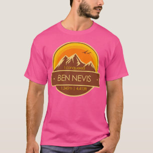 Ich eroberte Ben Nevis Hikers kollektives Aktiv T-Shirt