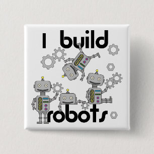 Ich errichte Roboter Button
