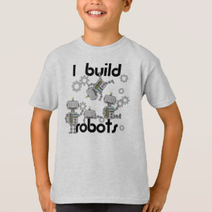 Ich errichte Roboter T-Shirt