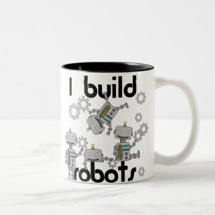 Ich errichte Roboter Zweifarbige Tasse