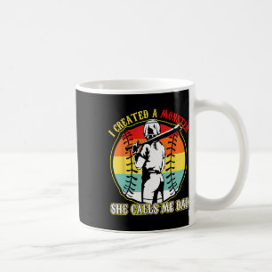 Ich erschuf ein Monster, sie nennt mich Dad Softll Kaffeetasse