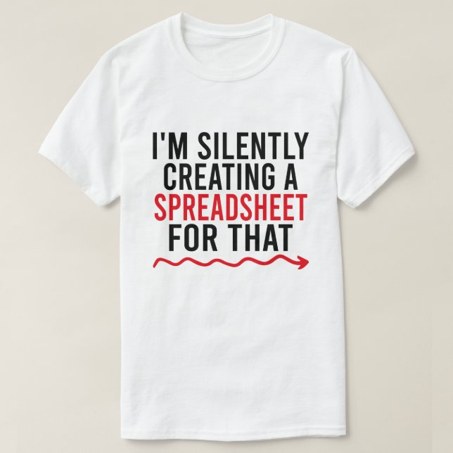 Ich erstelle dafür still und leise eine Tabelle T-Shirt (Design vorne)