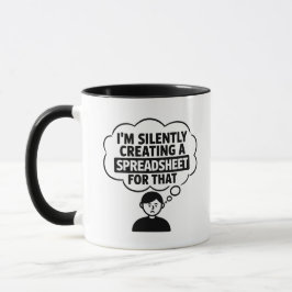 Ich erstelle dafür still und leise eine Tabelle Tasse
