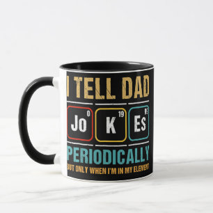 Ich erzähle Papa-Witze regelmäßig Rad-Witze Papa-W Tasse