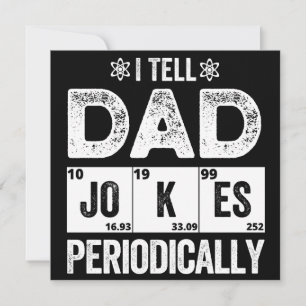 Ich erzähle Vater Jokes regelmäßig Save The Date