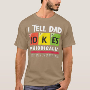 Ich erzähle Vater Jokes regelmäßig Vintage Element T-Shirt