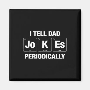Ich erzähle Vater Jokes regelmäßig zum sonnigen Ta Magnet