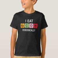 Ich esse Bacon Periodisch - Funny Periodtable