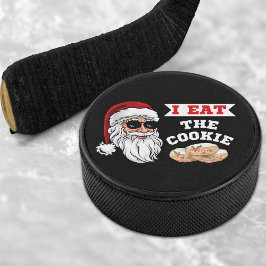 Ich esse das Keks Funny Dirty Joke Weihnachten Eishockey Puck