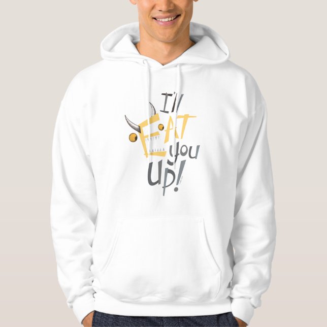 Ich esse dich grafisch hoodie (Vorderseite)