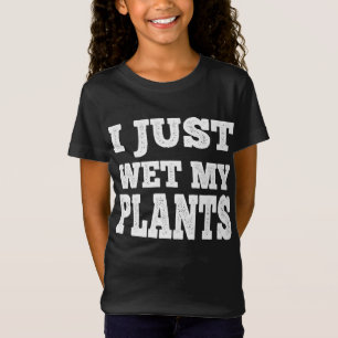 Ich esse gerade meine Pflanze in einem sonnigen Ga T-Shirt