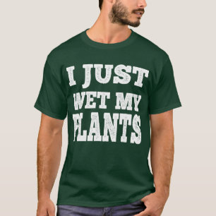 Ich esse gerade meine Pflanze in einem sonnigen Ga T-Shirt