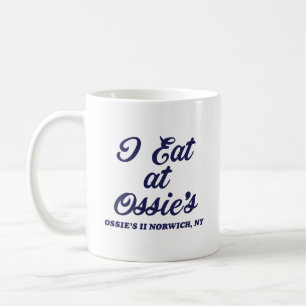 Ich esse in Ossie's Tasse