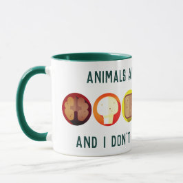Ich esse meine Freunde nicht - Veganer Tasse