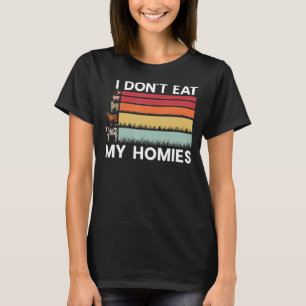 Ich esse meine Häuser nicht Vegan Veggie Food T-Shirt